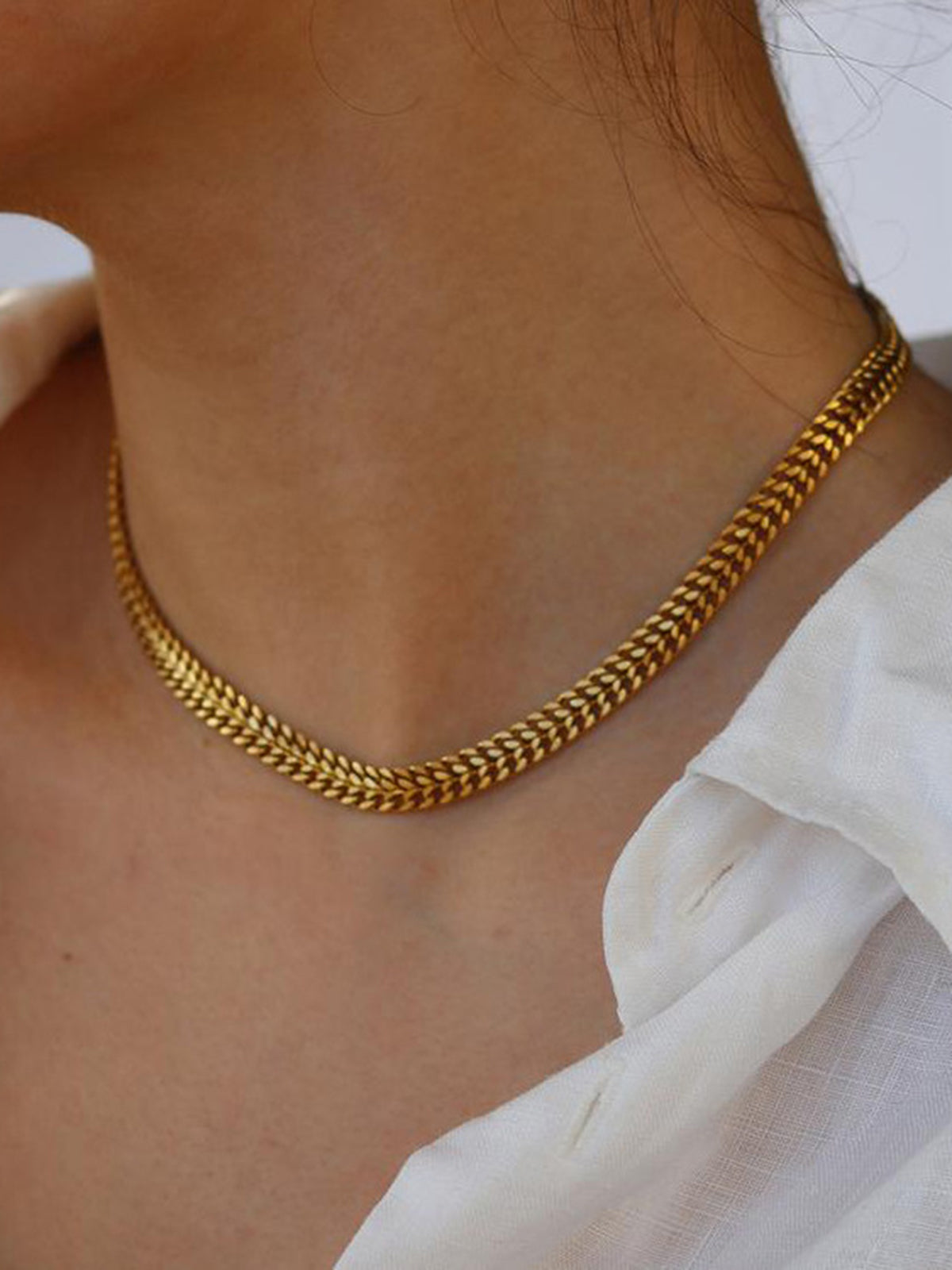 Herringbone Necklace