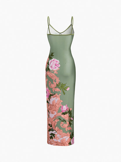 Summer Floral Long Dress