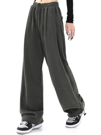 Solid Baggy Sweatpants