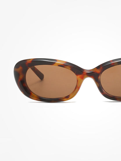 Tortoiseshell Rounded Sunglasses