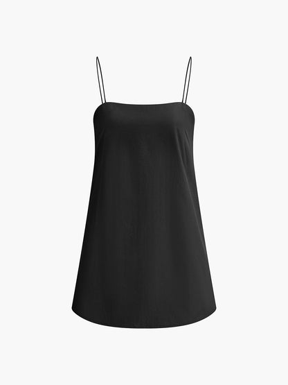 Pure Cotton Plain Cami Dress