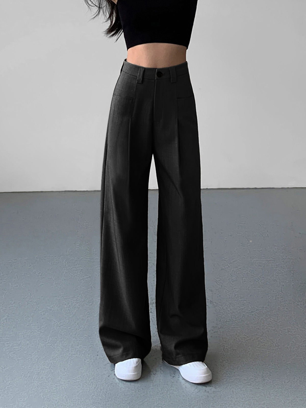 Divine Pleat Wide Leg Dress Pants