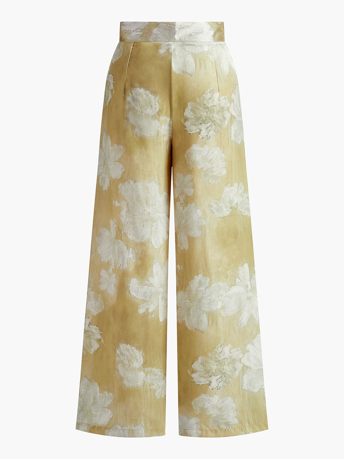 Romance Floral Printed Straight Pants