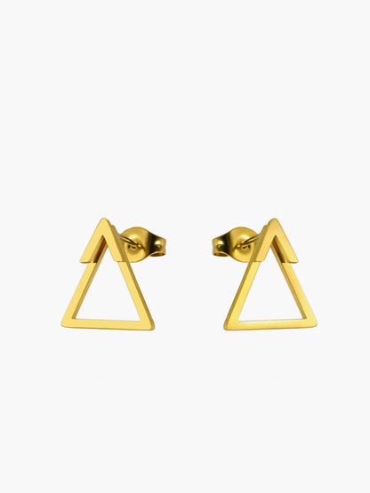 Triangle Stud Earrings