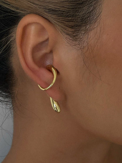 1pc Geometric Water Drop Earrings