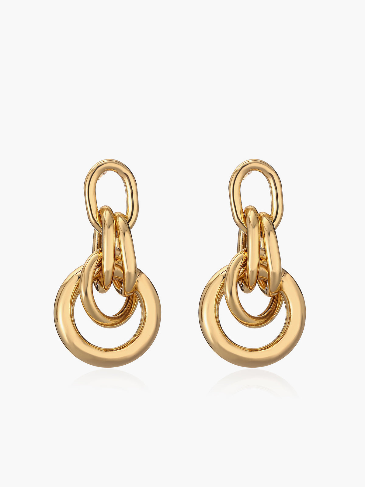 Knot Chunky Hoop Earrings