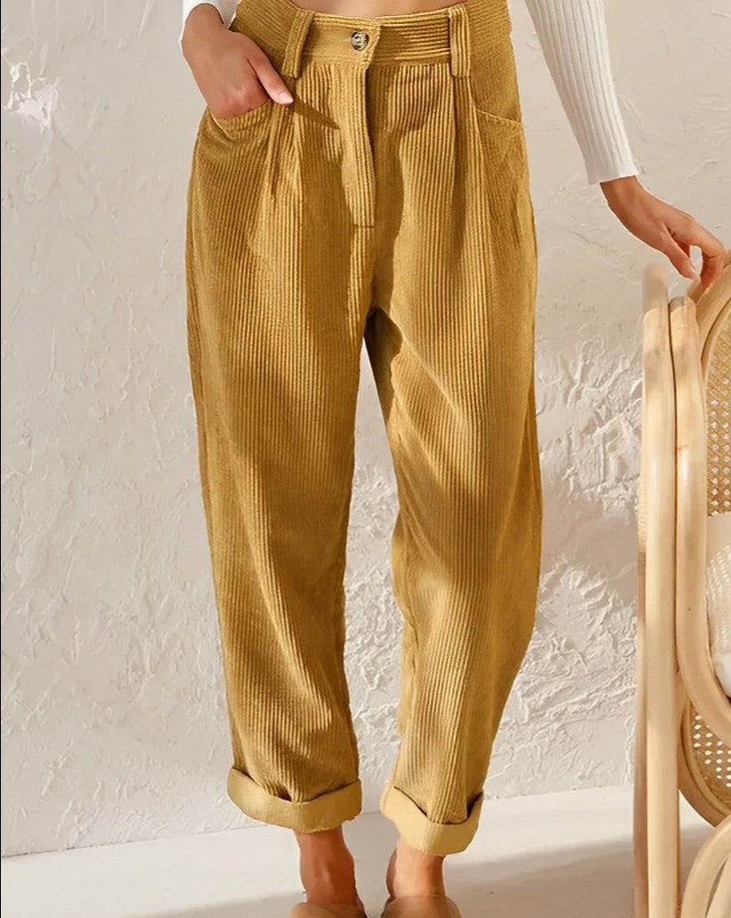 Jennifer | Stylish Corduroy Trousers