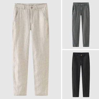 Charles Morrison Mykonos Linen Cotton Trousers