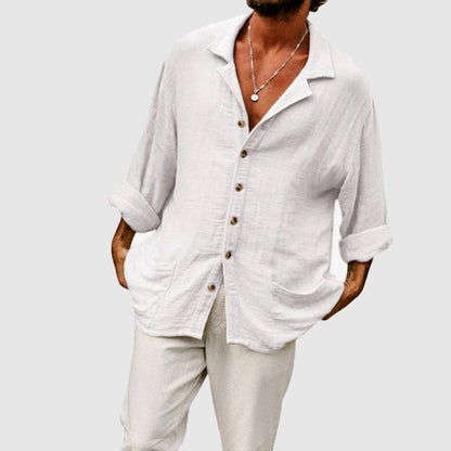 Charles Morrison Springs Linen Shirt