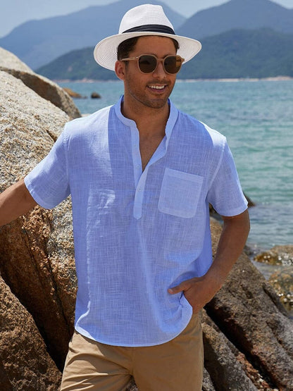 Short Sleeve Casual Beach Shirts (US Only)