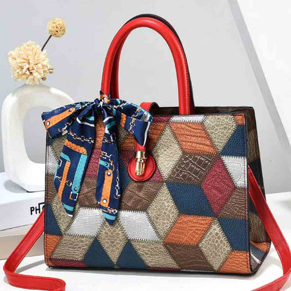 Ellie Taylor Louvre Patchwork Handbag