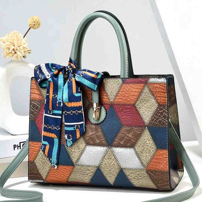 Ellie Taylor Louvre Patchwork Handbag