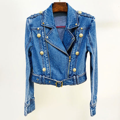 Emie-Daly Cropped Denim Spring Jacket