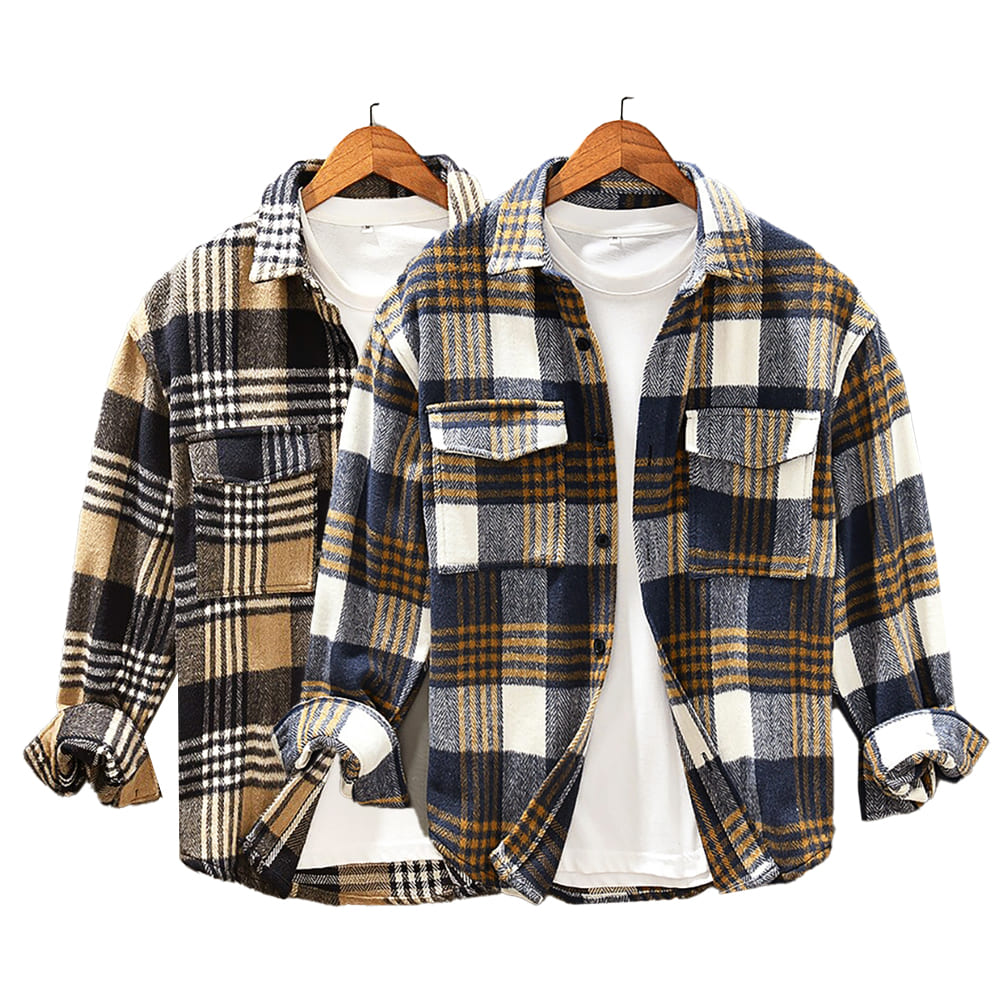 Frank Hardy Heavy Fall Flannel Shirt