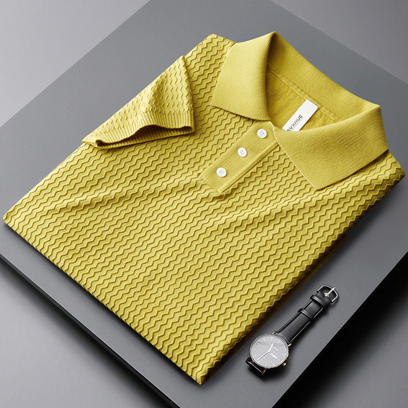 Frank Hardy Knitted Polo Shirt