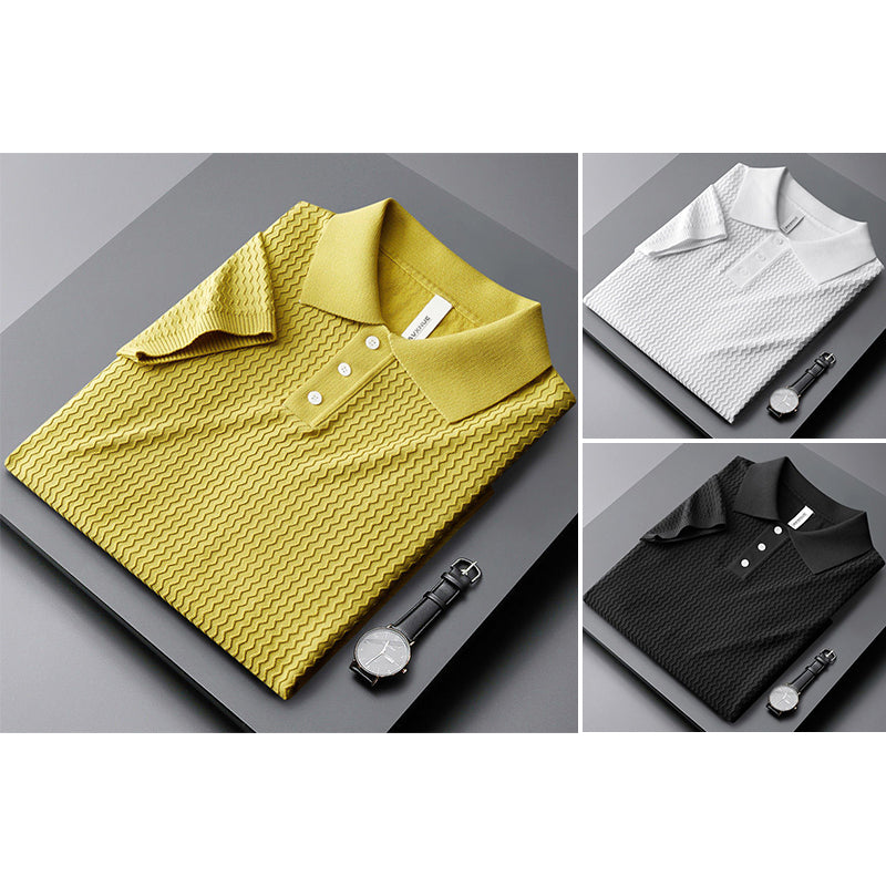 Frank Hardy Knitted Polo Shirt