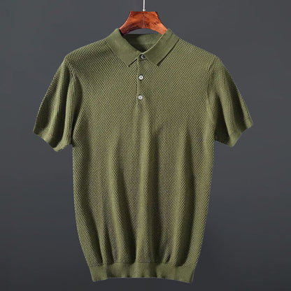 Frank Hardy Manhattan Knitted Polo Shirt