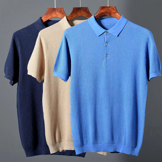 Frank Hardy Manhattan Knitted Polo Shirt