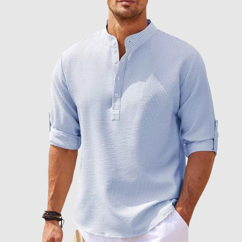 Frank Hardy Sun Haven Henley Shirt