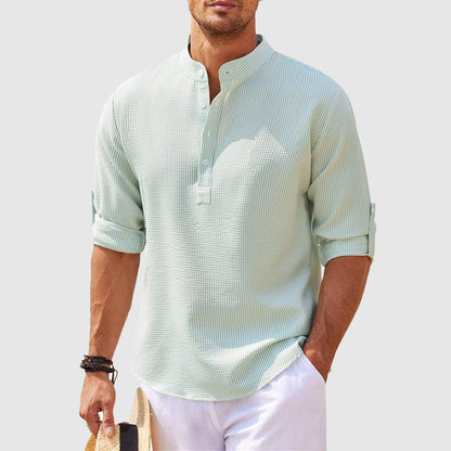 Frank Hardy Sun Haven Henley Shirt