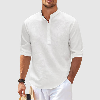 Frank Hardy Sun Haven Henley Shirt