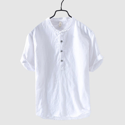 Frank Hardy Toscana Cotton-Linen Shirt