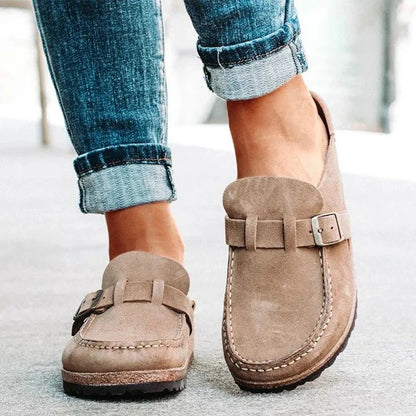 Kristy | Comfy Suede Slippers