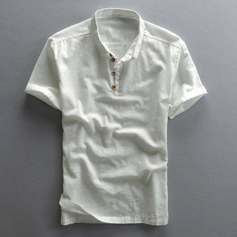 Rafael Cotton & Linen Polo Shirt