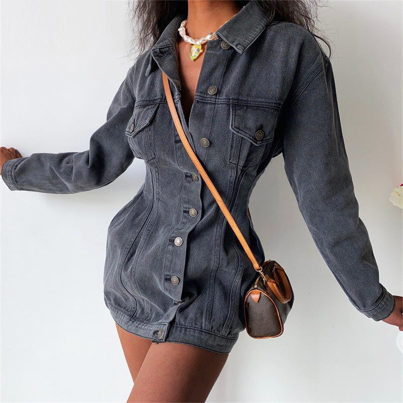 Heather Spring Denim Jacket