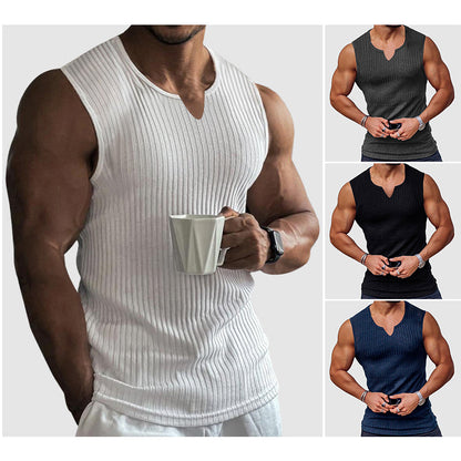 Hustle V-Neck Tank Top