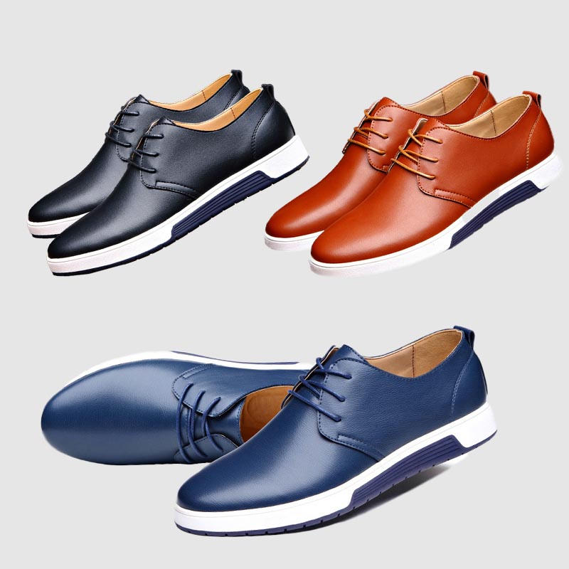 James Leather Oxfords Shoes