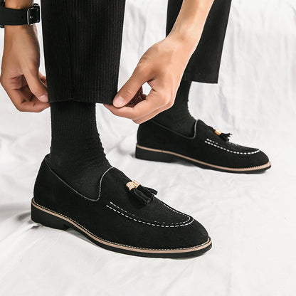 Enzo Torino Suede Loafers