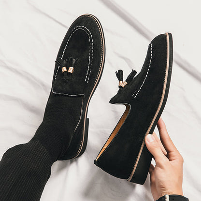 Enzo Torino Suede Loafers