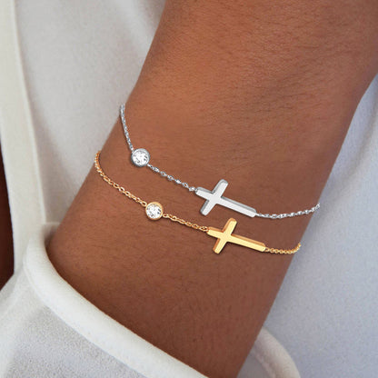 Malin-Tassou Chic Cross Bracelet