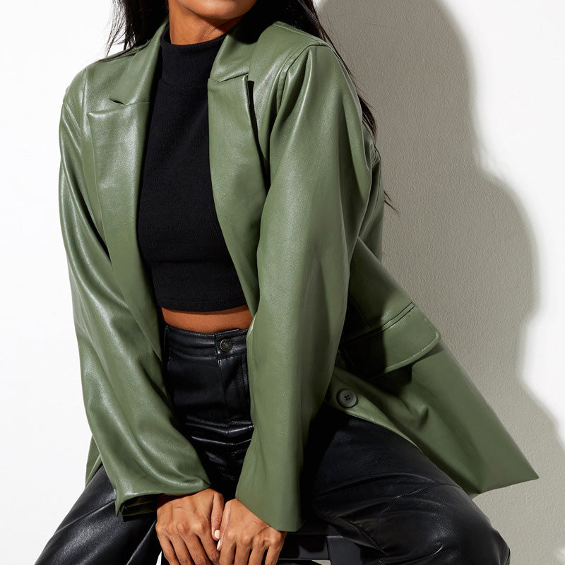 Malin Tassou New York Summer Leather Jacket