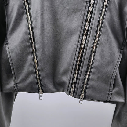 Nelly Midnight Leather Jacket