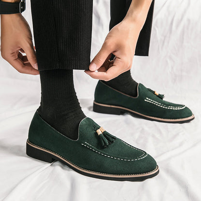 Enzo Torino Suede Loafers