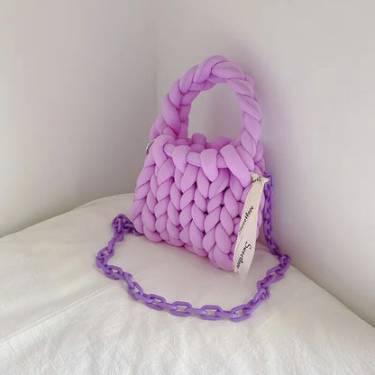 Chunky Knit Bag