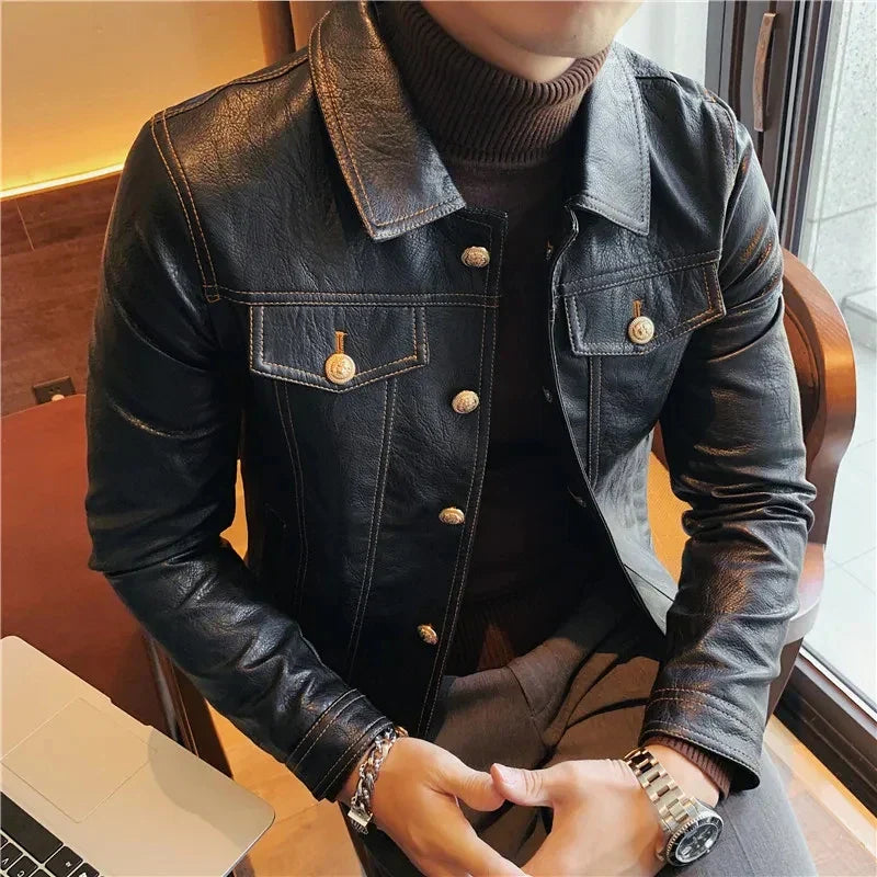 PunkPilot Leather Jacket