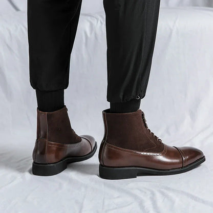 Oxford Leather Boots