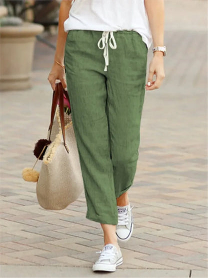 Maggie | Cozy Linen Pants