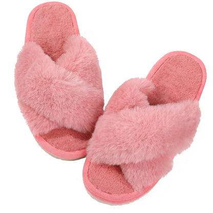 Fluffy Fur Slippers