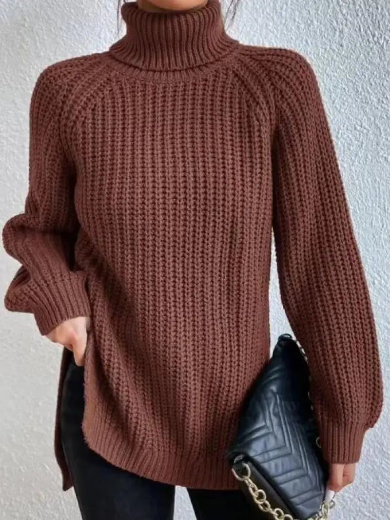 Lily Oversized Turtleneck Sweater