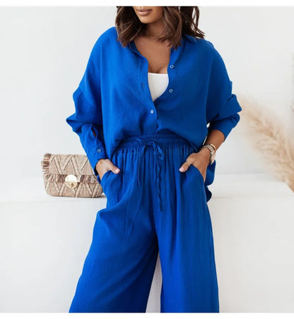 Rory Cozy Linen Two Piece Set