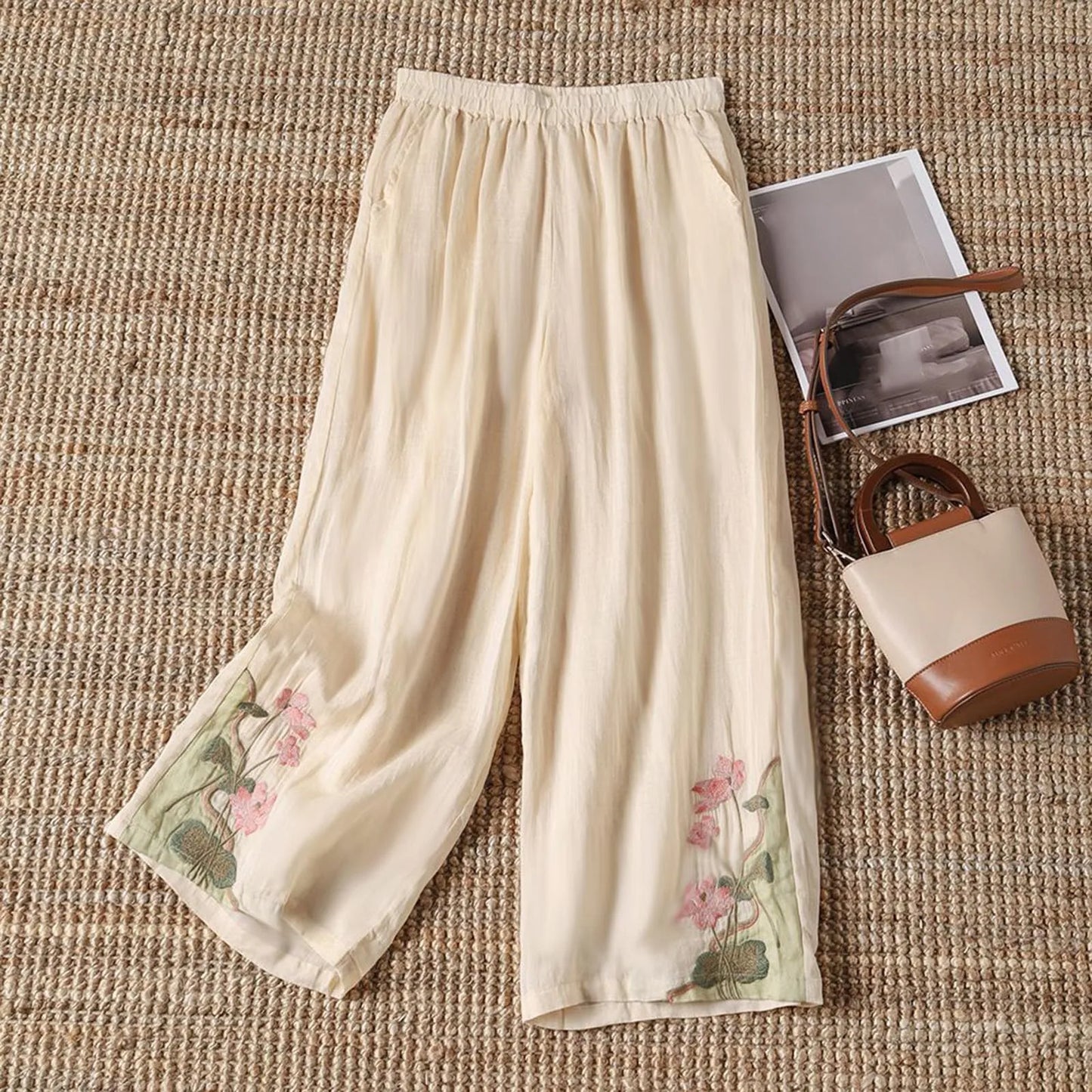 Jasmin Flower Trousers