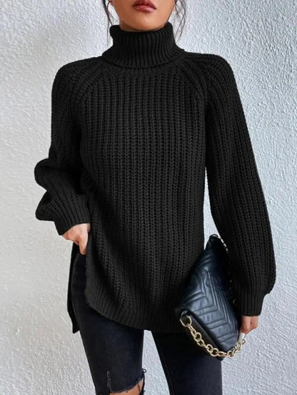 Lily Oversized Turtleneck Sweater