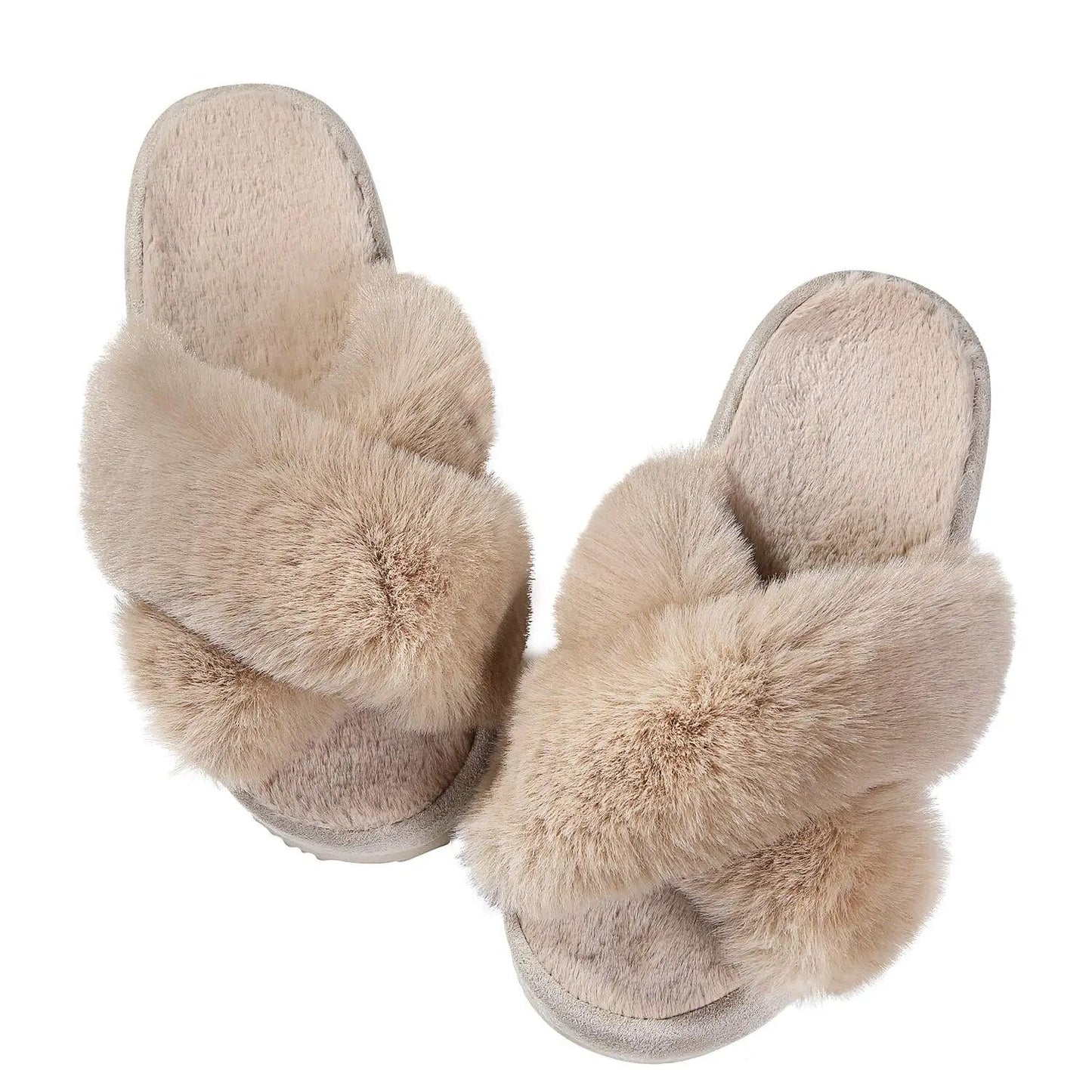 Fluffy Fur Slippers