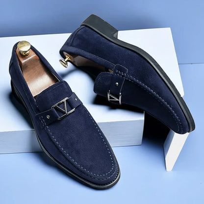 Sergey Suede Leather Loafers