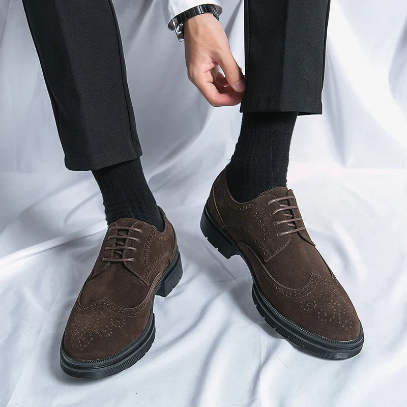 Lennox Suede Dress Shoes