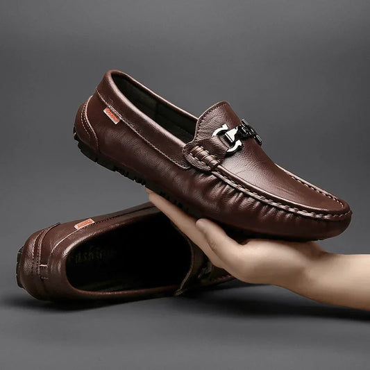 Genuine Leather Loafers